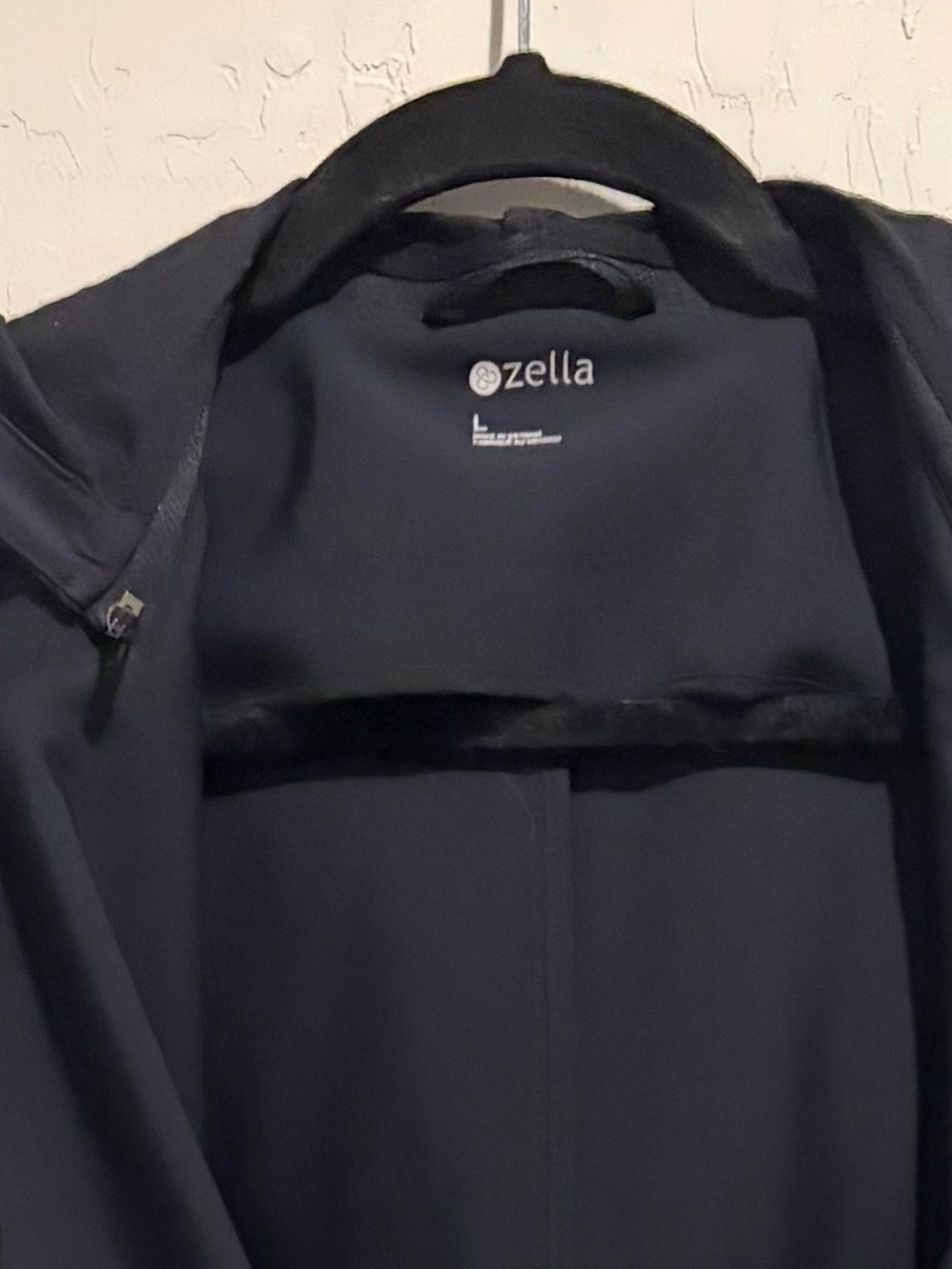 Zella performance, hooded blazer